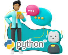 Умный чат-бот на Python - Школа программирования для детей, компьютерные курсы для школьников, начинающих и подростков - KIBERone г. Королев