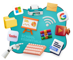 Цифровая база для школьника - КИБЕРшкола программирования для детей, компьютерные курсы для школьников, начинающих и подростков - KIBERone г. Королев