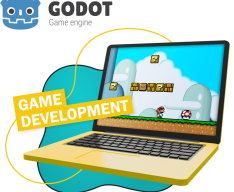 Godot.  Основа создания легендарных игр - КИБЕРшкола программирования для детей, компьютерные курсы для школьников, начинающих и подростков - KIBERone г. Королев