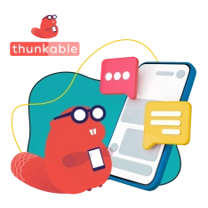 Разработка мобильных приложений в Thunkable - КИБЕРшкола программирования для детей, компьютерные курсы для школьников, начинающих и подростков - KIBERone г. Королев