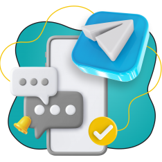 Создание Mini App для Telegram - КИБЕРшкола программирования для детей, компьютерные курсы для школьников, начинающих и подростков - KIBERone г. Королев