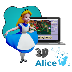 Alice 3d - КИБЕРшкола программирования для детей, компьютерные курсы для школьников, начинающих и подростков - KIBERone г. Королев