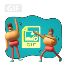 Gif-анимация - КИБЕРшкола программирования для детей, компьютерные курсы для школьников, начинающих и подростков - KIBERone г. Королев