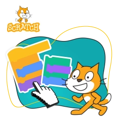 Scratch программирование для детей: Продвинутый уровень – создаём игры, как настоящие разработчики - КИБЕРшкола программирования для детей, компьютерные курсы для школьников, начинающих и подростков - KIBERone г. Королев