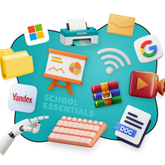 Цифровая база для школьника - КИБЕРшкола программирования для детей, компьютерные курсы для школьников, начинающих и подростков - KIBERone г. Королев