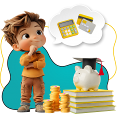 Финансовый интеллект вместе KIBERone - КИБЕРшкола программирования для детей, компьютерные курсы для школьников, начинающих и подростков - KIBERone г. Королев