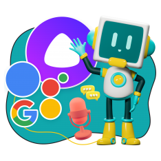 Голосовой помощник Алиса - КИБЕРшкола программирования для детей, компьютерные курсы для школьников, начинающих и подростков - KIBERone г. Королев