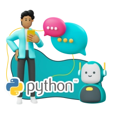 Умный чат-бот на Python на Telegram - КИБЕРшкола программирования для детей, компьютерные курсы для школьников, начинающих и подростков - KIBERone г. Королев