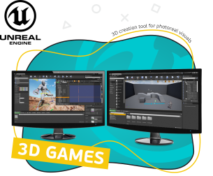 Unreal Engine 4. Игровой движок - Школа программирования для детей, компьютерные курсы для школьников, начинающих и подростков - KIBERone г. Королев
